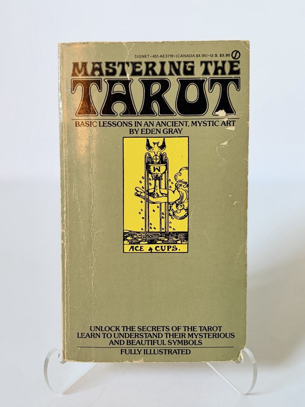 Tarot Book Mastering the Tarot Eden Gray Signet Paperback Occult 1970s
